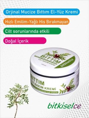 Bitkiselce Mucize Bıttım Cilt Kremi 